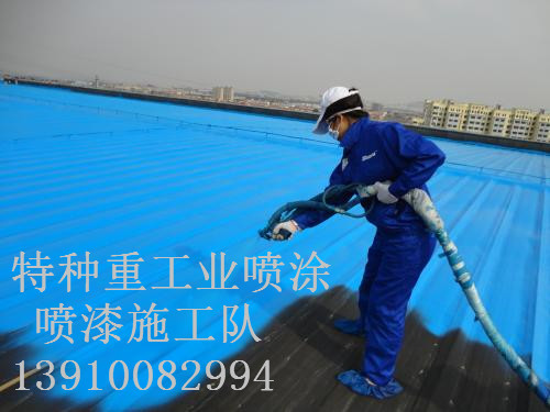 双台子包括彩钢瓦喷漆翻新（